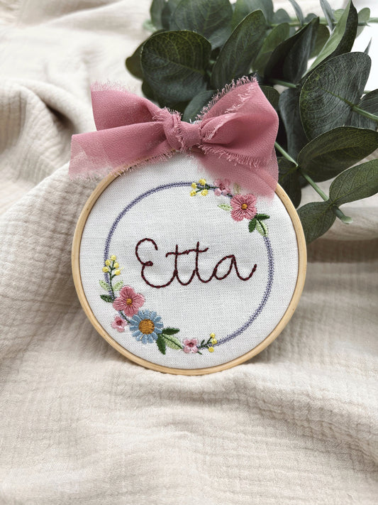 Rainbow Baby Birth Announcement