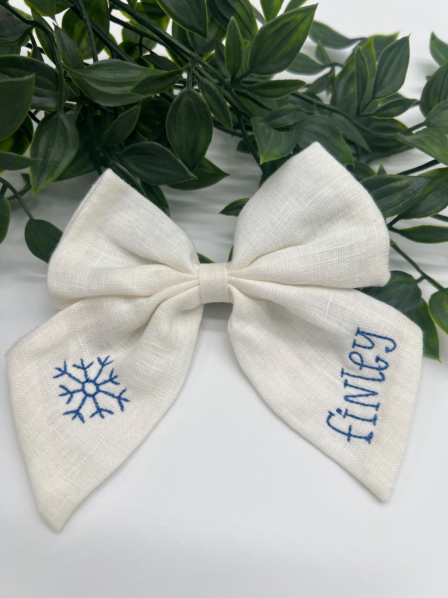 Cheer Hair Bow for Girls Personalized with Megaphone