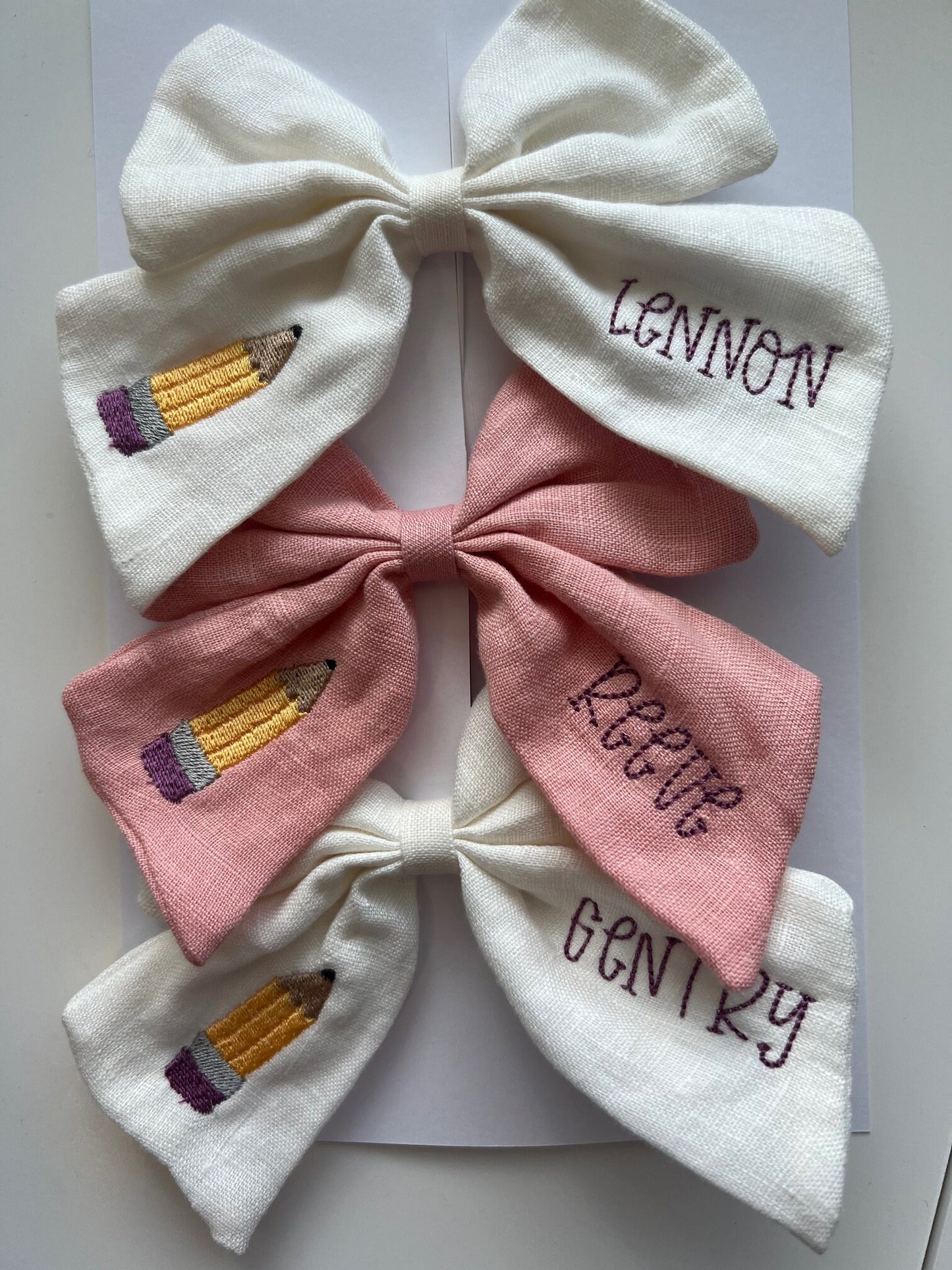 Personalized Halloween Ghost Hair Bow