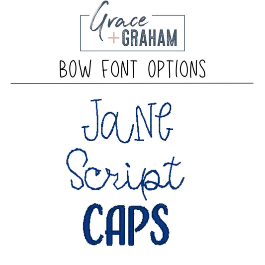 Cheer Hair Bow for Girls Personalized with Megaphone