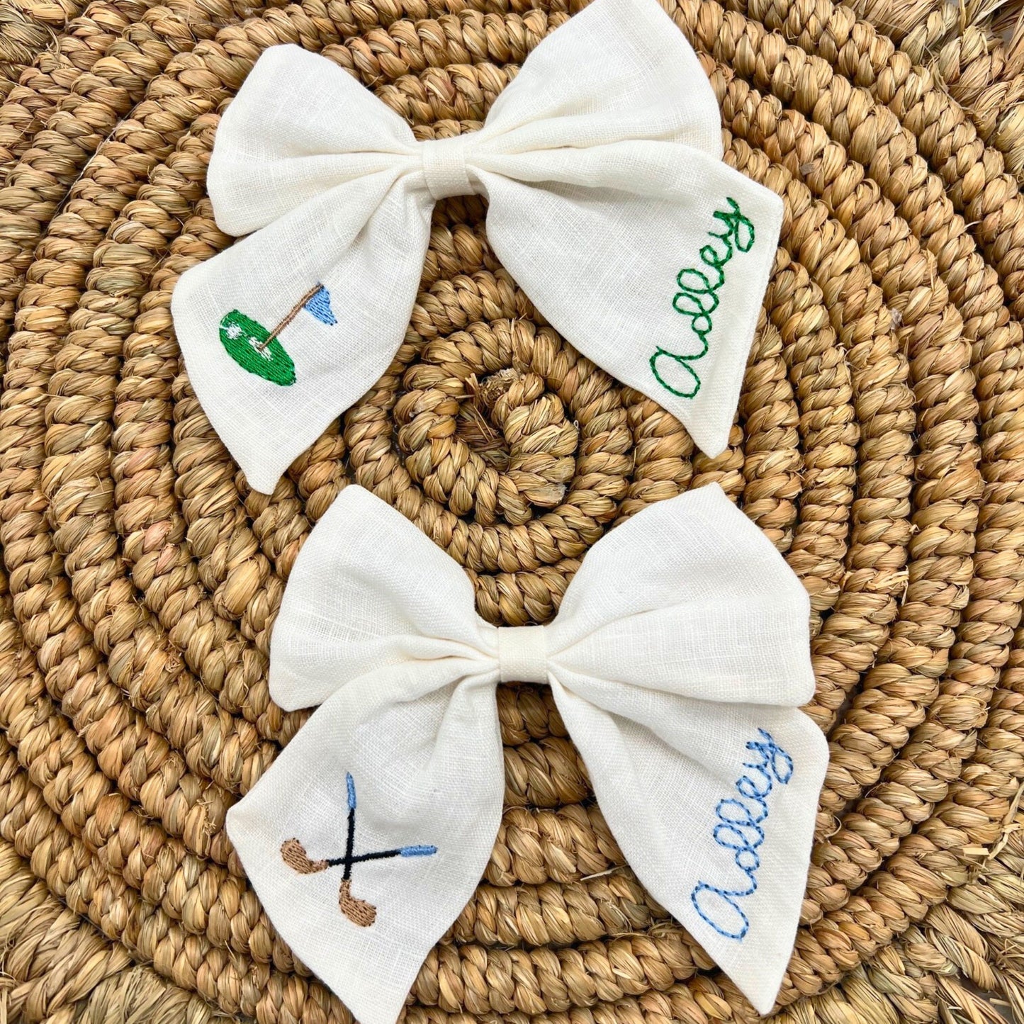 Personalized Golf Bow with Name