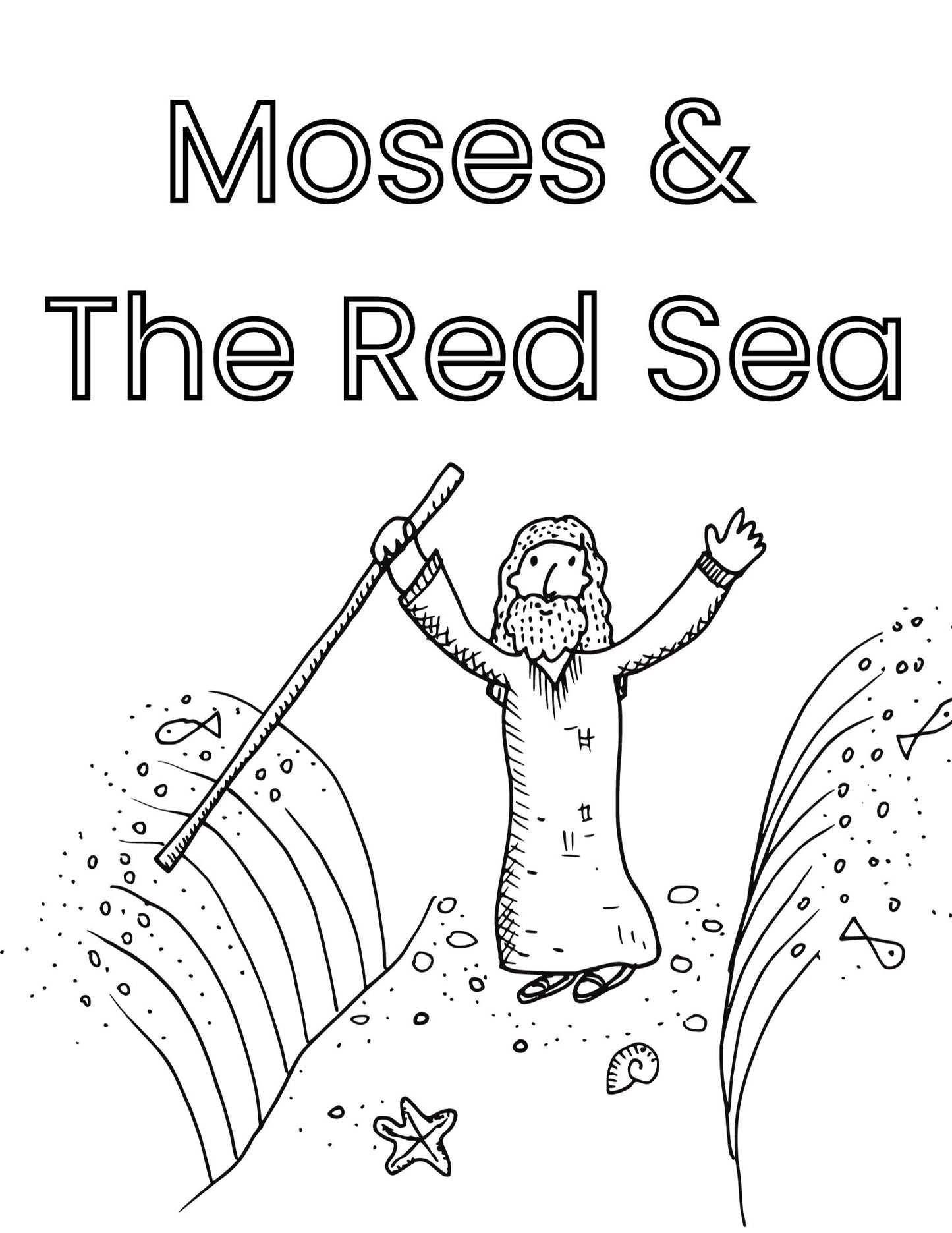 Bible Stories Coloring Book Printable
