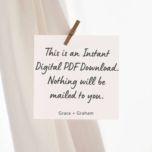 Boho Bunny Baby Shower Card for Girl Baby Shower Card Digital Download