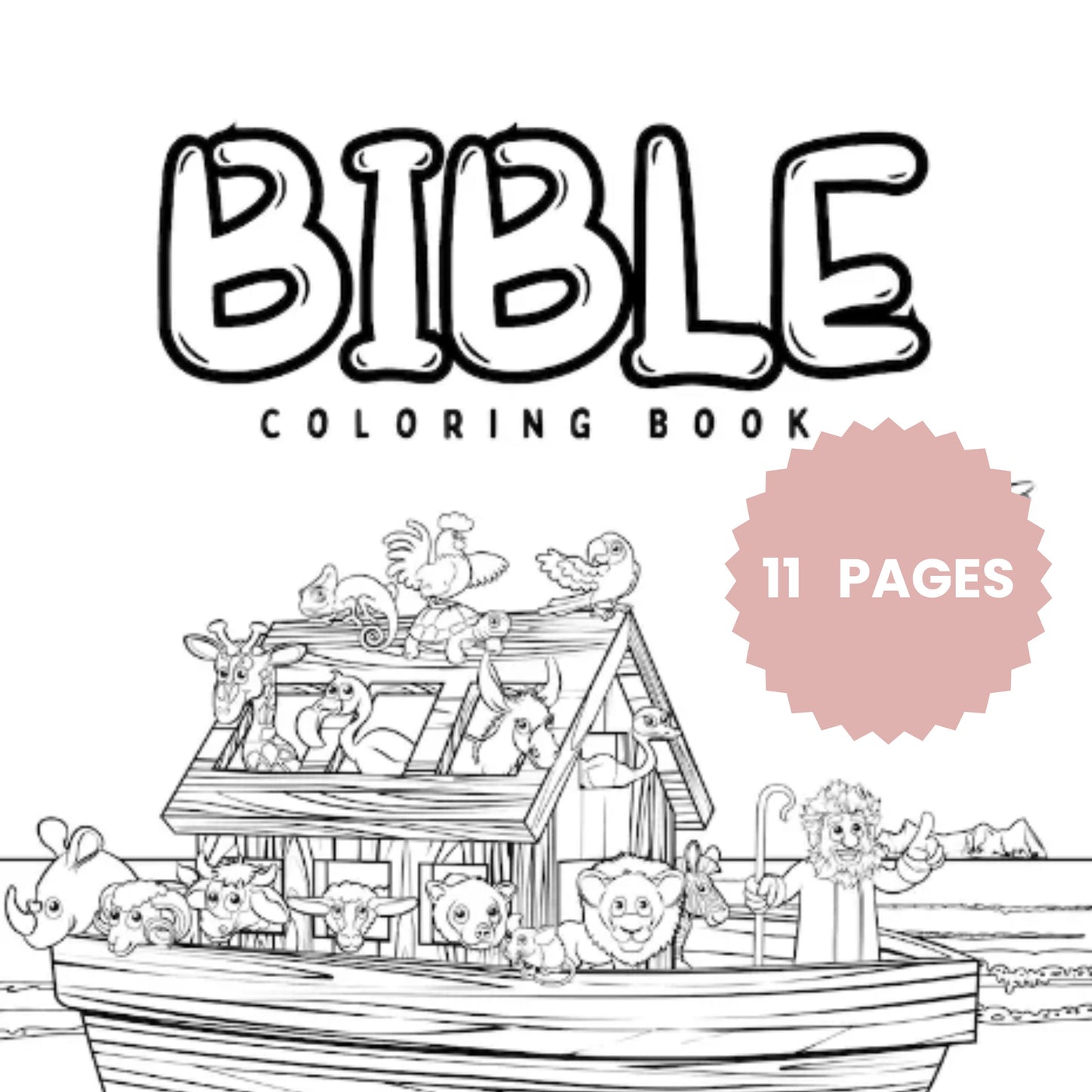 Bible Stories Coloring Book Printable