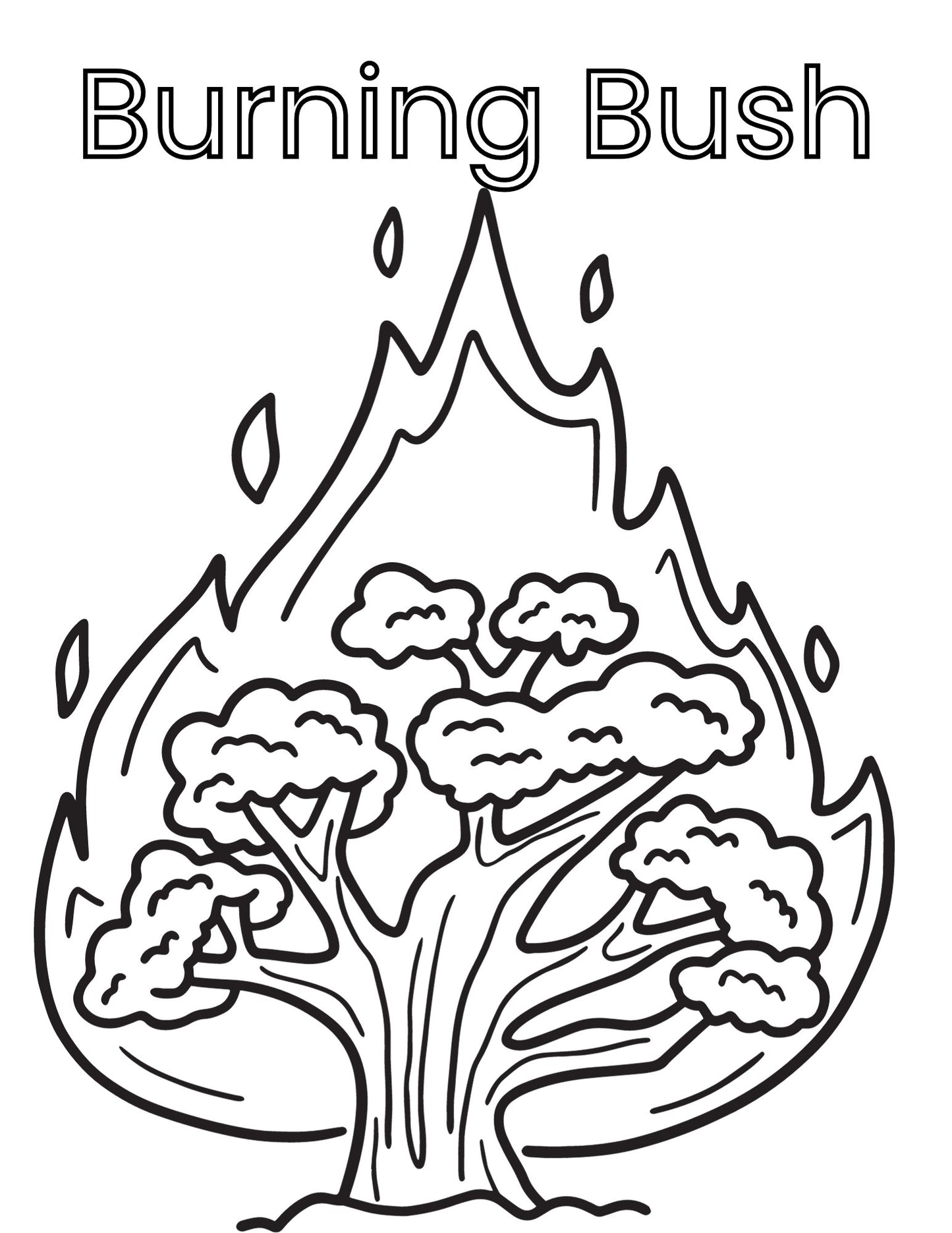 Bible Stories Coloring Book Printable