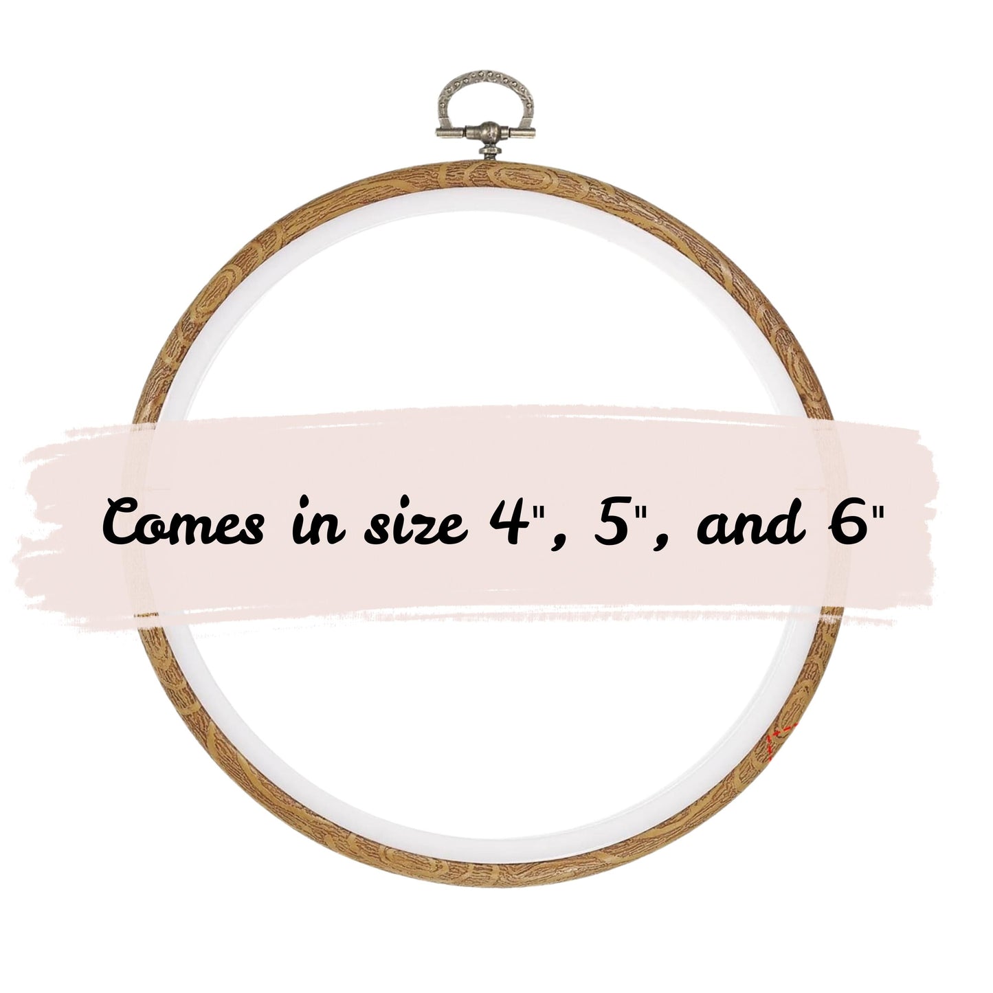 Personalized Baby Name Hoop