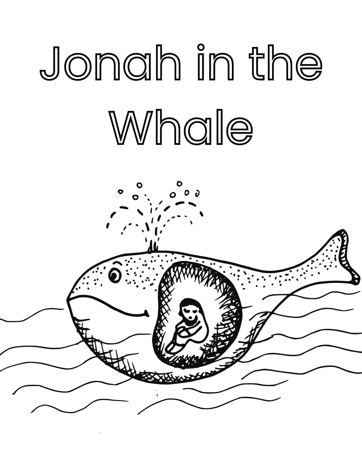 Bible Stories Coloring Book Printable