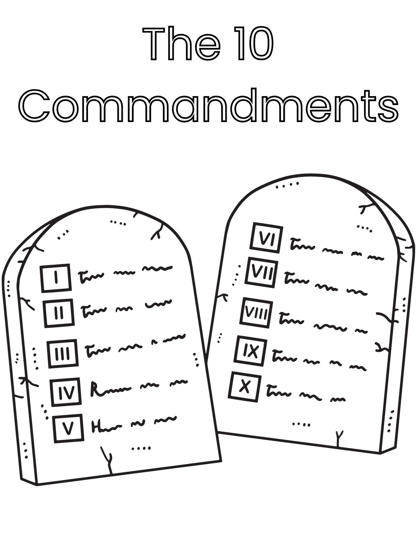 Bible Stories Coloring Book Printable