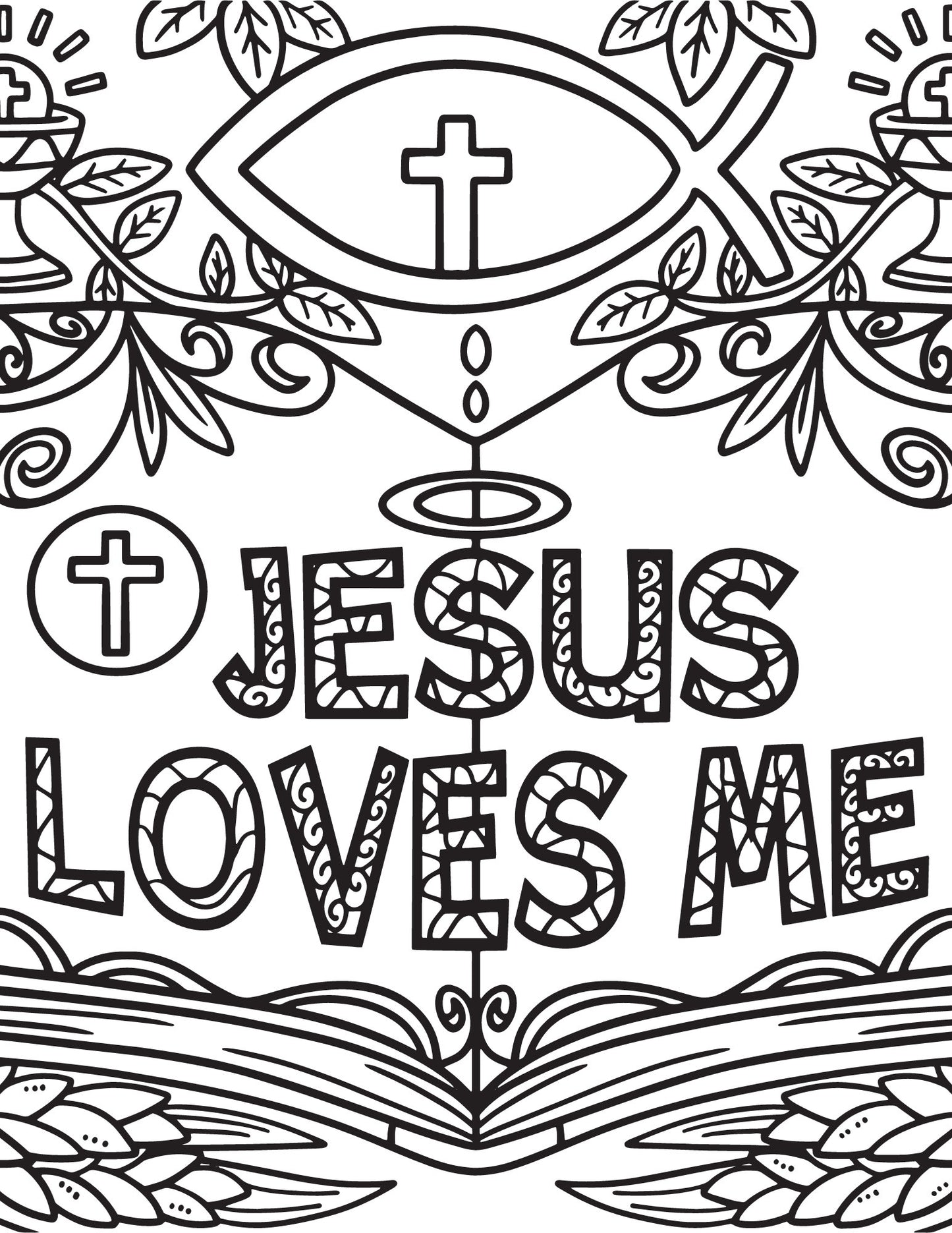 Bible Stories Coloring Book Printable