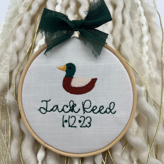 Golf Baby Birth Announcement Sign Custom