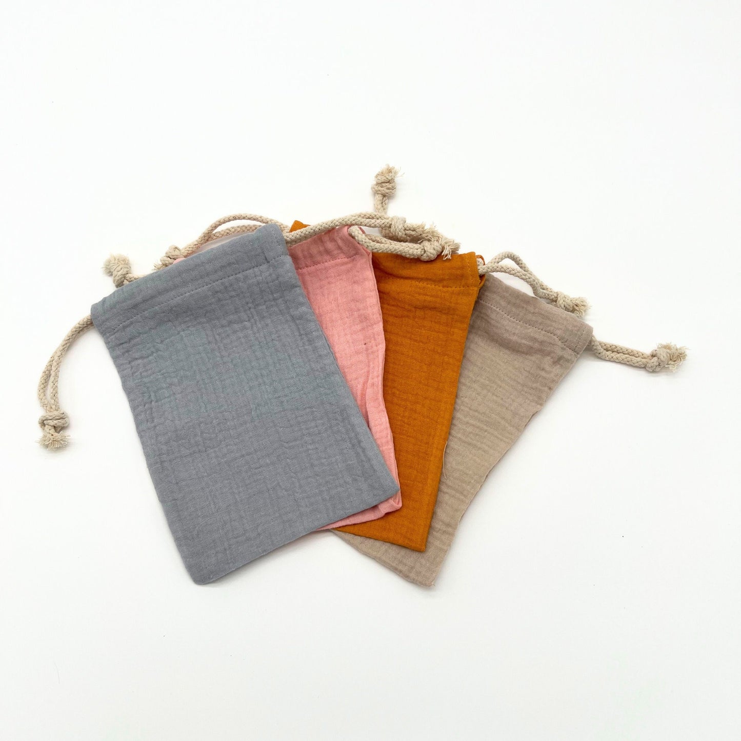 Personalized Lovey for Babies  - Organic Muslin Blanket Bunny Lovey - Custom Baby Lovie - Security Blanket with Name - Embroidered Blanket