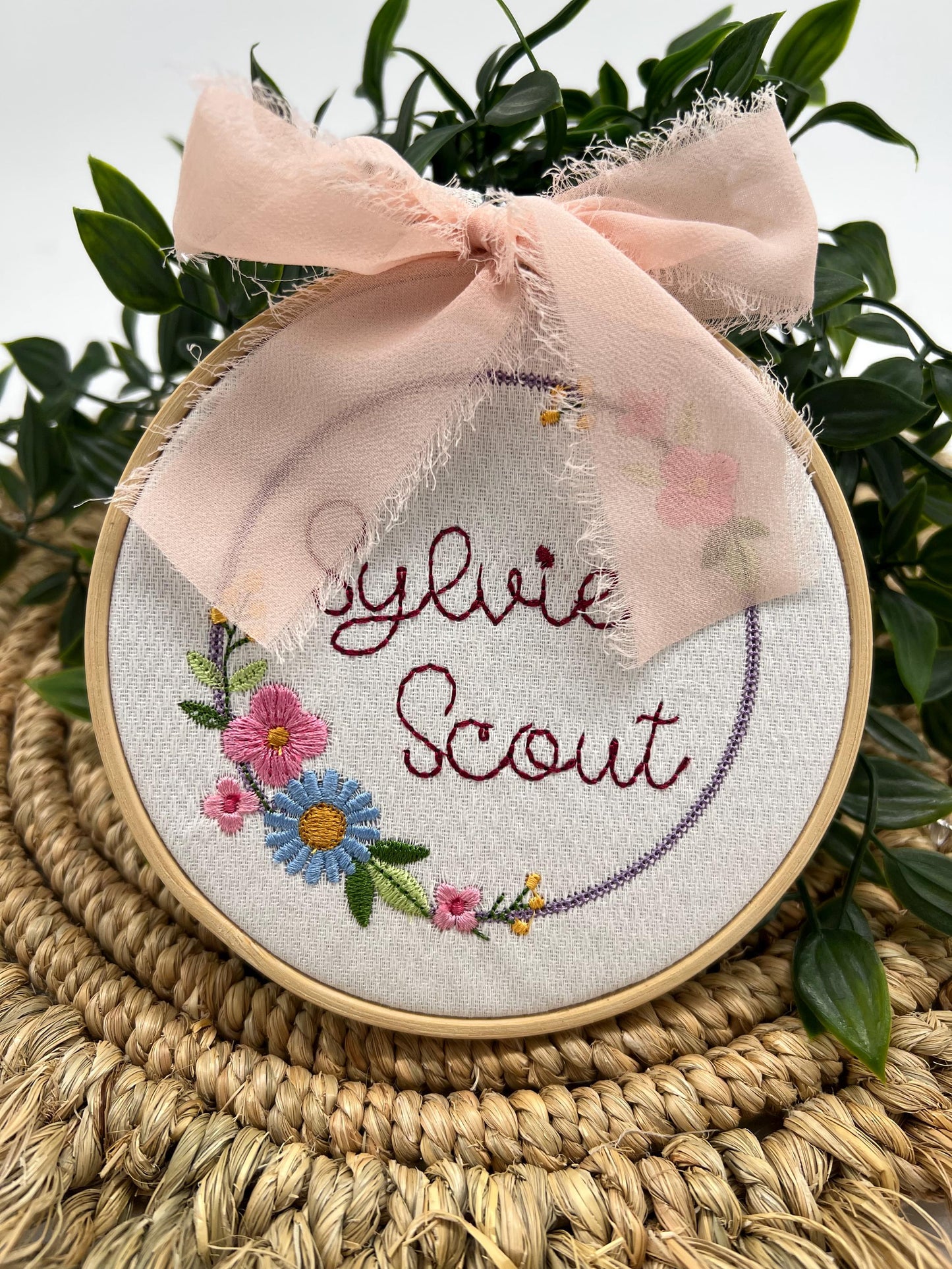 Teddy Bear Baby Name Sign