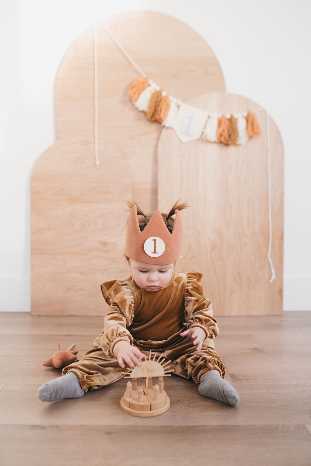 1st Birthday Decor Bundle High Chair Banner First Birthday Personalized Crown Kids Birthday Wand First Birthday Party Bundle Decorations