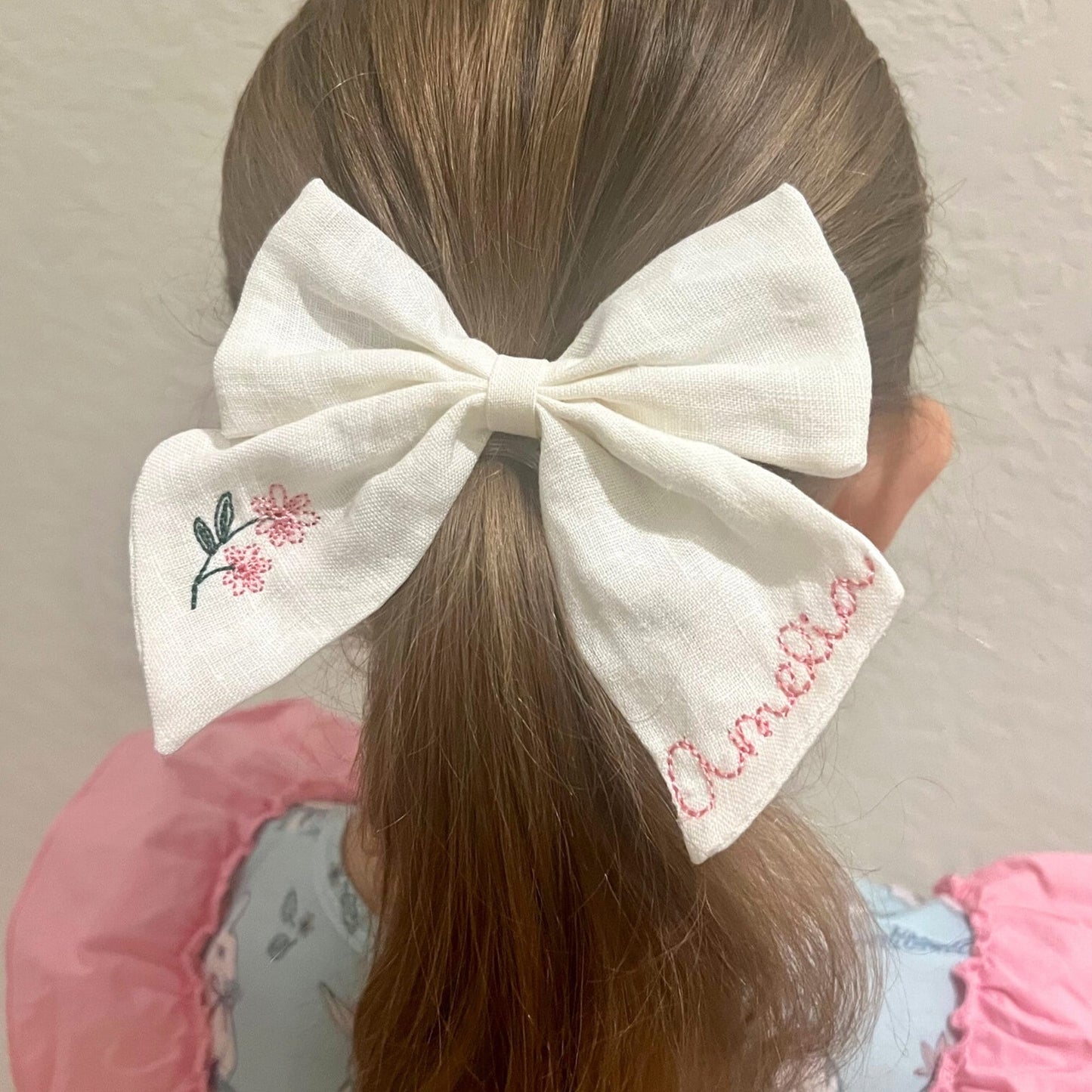 Personalized Graduation Bow - Class of 2025 - Class of 2037 - Kindergarten Grad - Preschool Graduation - PreK Graduation Hair Bow for Girls