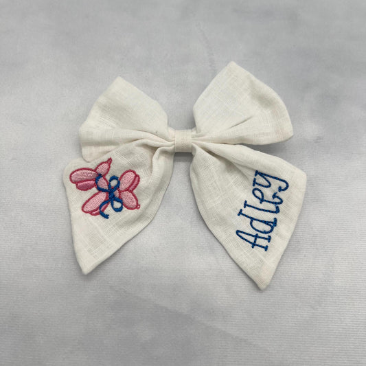 Personalized Balloon Animal Hair Bow