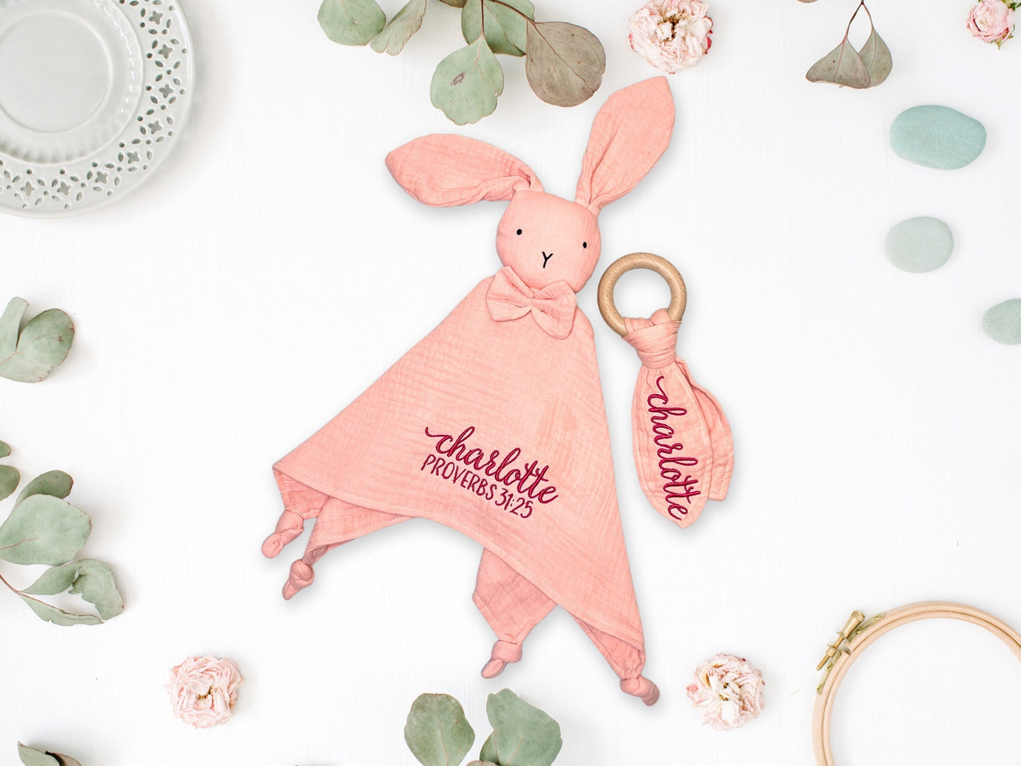 Personalized Christian Baby Shower Gift with Scripture