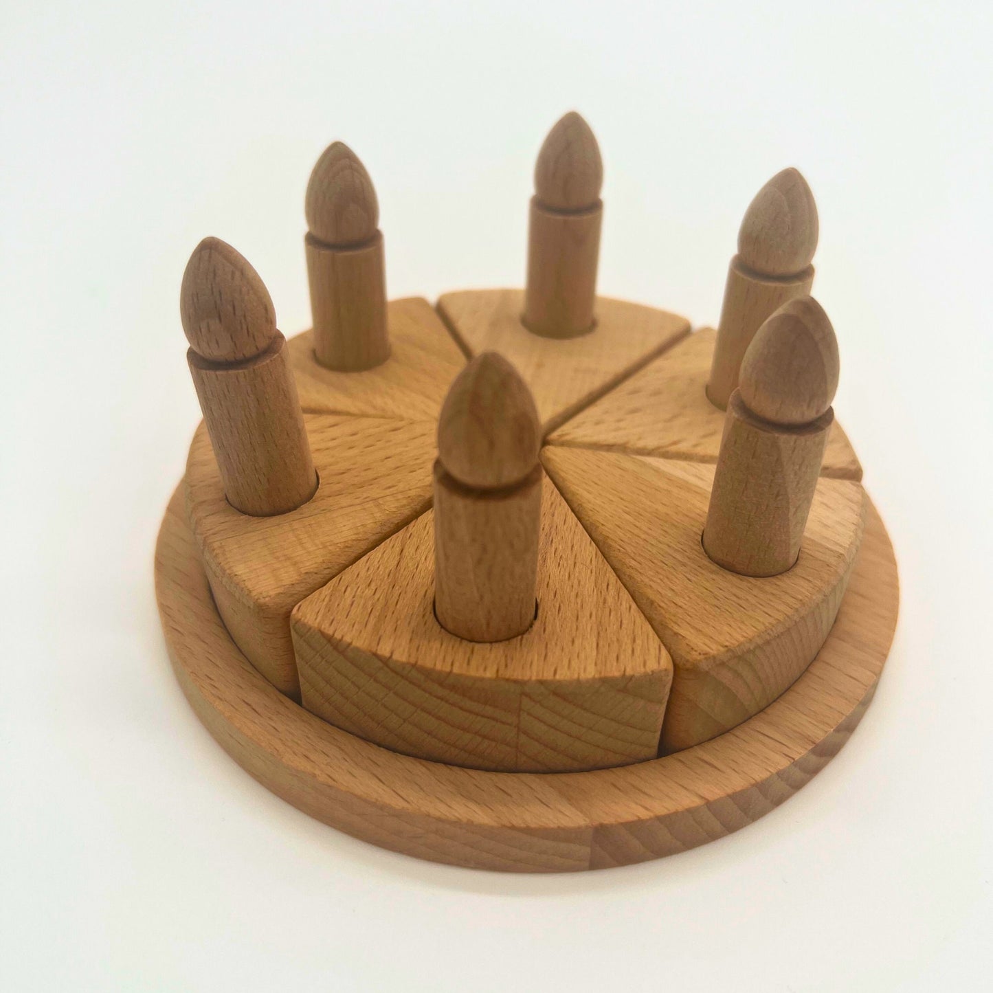 Wooden Cake Decor Birthday Decor