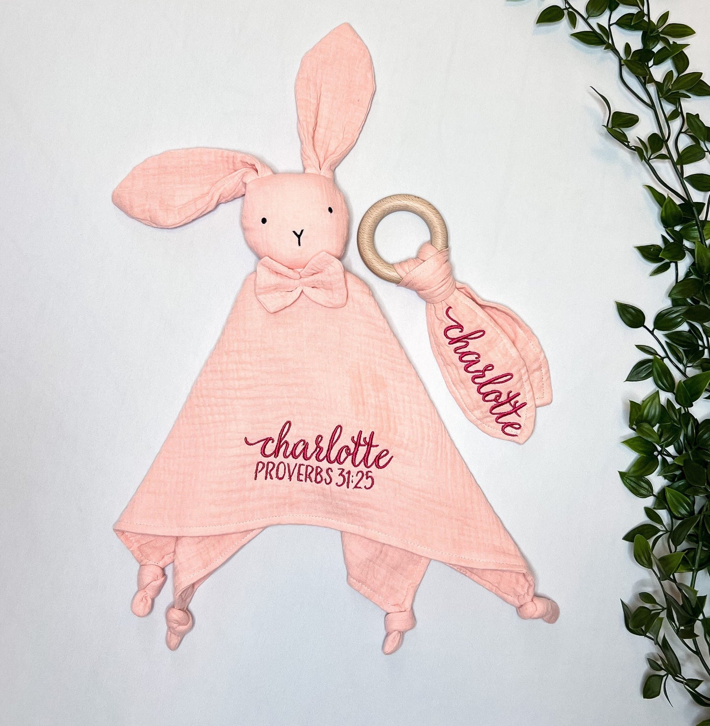 Personalized Christian Baby Shower Gift with Scripture