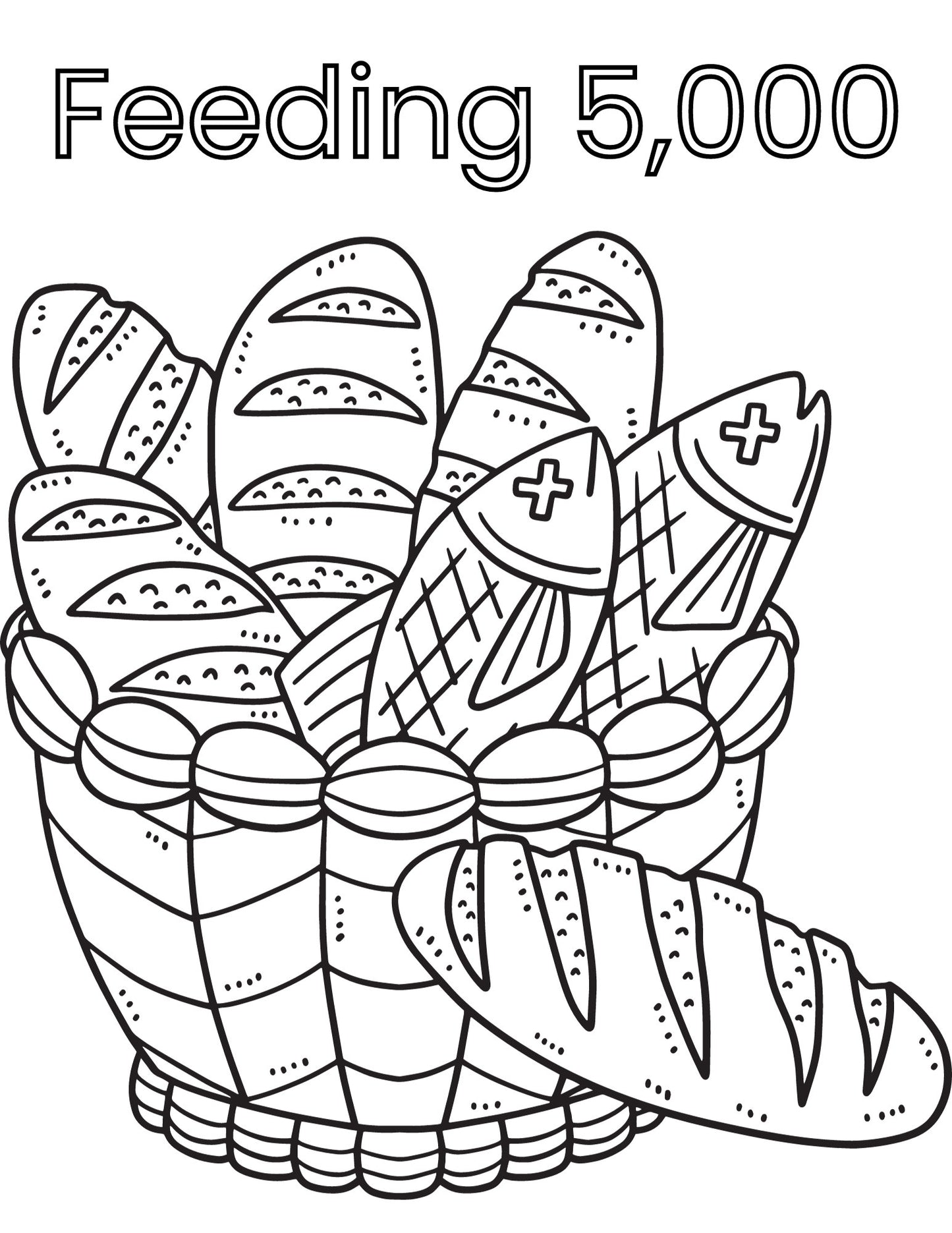 Bible Stories Coloring Book Printable