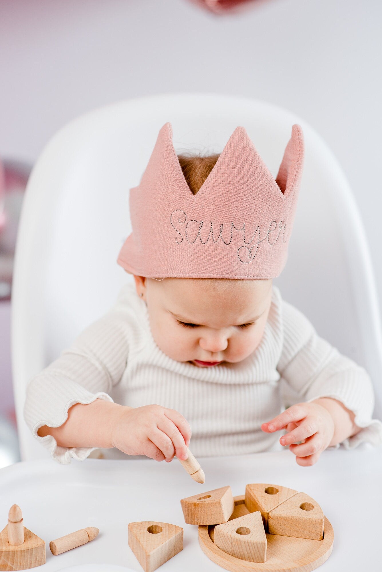 1st Birthday Decor Bundle High Chair Banner First Birthday Personalized Crown Kids Birthday Wand First Birthday Party Bundle Decorations
